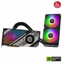 ASUS GEFORCE RTX 4090 ROG-STRIX-LC-RTX4090-O24G-GAMING 24GB GDDR6X 384bit 2640MHz OC 2xHDMI 3xDP RGB DLSS3 EKRAN KARTI