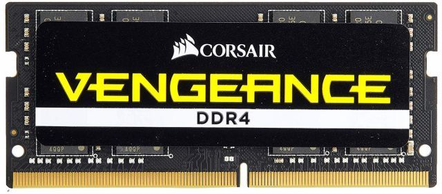 CORSAIR CMSX16GX4M1A2400C16 16GB (1 x 16GB) DDR4 2400MHz CL16 VENGEANCE NOTEBOOK SODIMM BELLEK BLACK