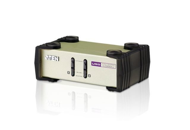 ATEN CS82U-AT 2-PORT PS/2-USB VGA KVM SWITCH