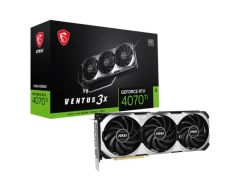 MSI VGA GEFORCE RTX 4070 TI VENTUS 3X E 12G OC RTX4070 TI 12GB GDDR6X 192B DX12 PCIE 4.0 X16 (3XDP 1XHDMI)