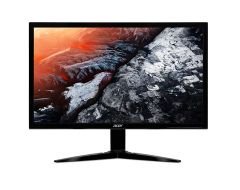 21.5 ACER KG221QBMIX FHD LED 1MS 75HZ FREESYNC 100M:1 250 Nits (VGA, HDMI) AUDIO IN OUT MM HOPARLOR VESA GAMING MONİTÖR