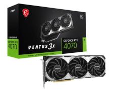 MSI VGA GEFORCE RTX 4070 VENTUS 3X E 12G OC RTX4070 12GB GDDR6X 192B DX12 PCIE 4.0 X16 (3XDP 1XHDMI)