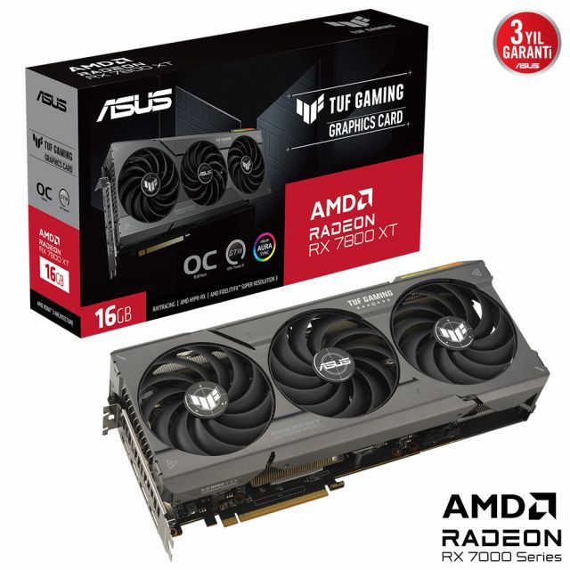 ASUS RADEON TUF-RX7800XT-O16G-GAMING