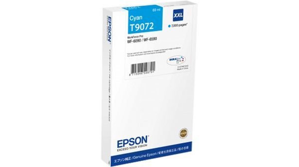 EPSON C13T907240 WF-6000 SERİES INK CARTRİDGE XXL CYAN