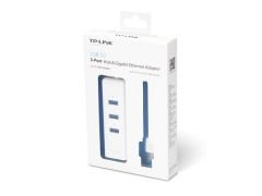 TP-LINK UE330 USB3.0 GGBT AĞ ADAPTÖRÜ İKİSİ BİR ARADA USB ADAPTÖR