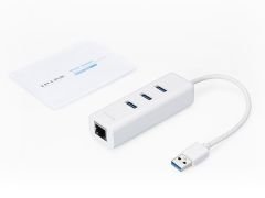 TP-LINK UE330 USB3.0 GGBT AĞ ADAPTÖRÜ İKİSİ BİR ARADA USB ADAPTÖR