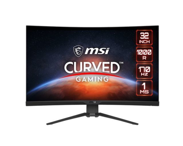 MSI 31.5 G322CQP CURVE 1000R VA 2560x1440 (WQHD) 16:9 170HZ 1MS FREESYNC PREMIUM GAMING MONITOR
