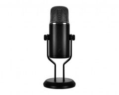 MSI GG IMMERSE GV60 STREAMING MIC YAYINCI MIKROFONU 24bit/96kHz, SARKI SOYLEME, PODCAST, ROPORTAJ, TOPLANTI VE OYUN YAYINLARI ICIN 4 FARKLI KAYIT MODU MAT YUZEYLI ALUMINYUM TASARIM