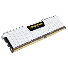 CORSAIR CMK16GX4M2D3000C16W 16GB (2X8GB) DDR4 3000MHz CL16 VENGEANCE LPX SOGUTUCULU DIMM BELLEK WHITE