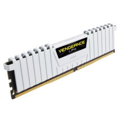 CORSAIR CMK16GX4M2D3000C16W 16GB (2X8GB) DDR4 3000MHz CL16 VENGEANCE LPX SOGUTUCULU DIMM BELLEK WHITE
