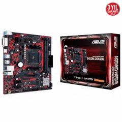 ASUS B450M-DRAGON AMD B450 B450 AM4 DDR4 4400 HDMI DVI M2 USB3.1 mATX