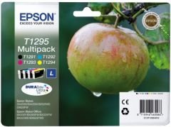 EPSON C13T12954022 SIYAH+MAVI/KIRMIZI/SARI KARTUS 32.2ML-L