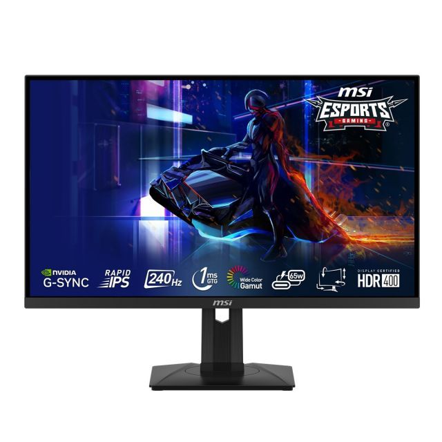 27 MSI G274QPX RAPID IPS 2560X1440 (WQHD) 16:9 240HZ 1MS G-SYNC GAMING MONITOR