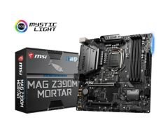 MSI MAG Z390M MORTAR 1151 DDR4 4400(OC) HDMI DVI DISPLAY M.2 USB3.1 RGB mATX