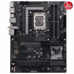 ASUS MB TUF GAMING Z790-PLUS WIFI INTEL Z790 LGA1700 DDR5 7200MHZ(OC) DP HDMI 3X M2 USB3.2 AURA RGB 2.5GBİT LAN ATX PCIE SLOT Q RELEASE ARMOURY CRATE AI SUİTE 3