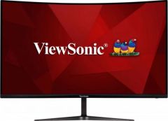 VIEWSONIC VX3219-PC-MHD GAMING MONITOR 31.5 1MS 240HZ VA 1920X1080 FHD 300 HDMI DP 16:9 80M:1 16.7M HOPARLOR 3 KENAR CERCEVESIZ 1500R KAVIS ADAPTIVE SYNC FLICKER FREE MAVI ISIK FILTRESI TILT VESA