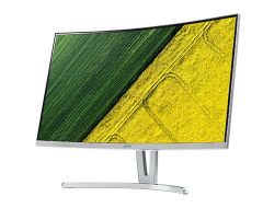 27 ACER ED273wmidx FHD VA AMD FreeSync 4MS 75HZ 250 Nits (VGA, DVI, HDMI) MM VESA Curved Beyaz Monitör