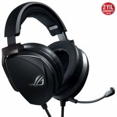 ASUS ROG THETA ELECTRET 7.1 YÜSKEK KALİTELİ SES BOM MİKROFON METAL KULAK KUPASI HIZLI SOĞUYAN ROG HİBRİT KULAK YASTIĞI ESSENCE ELEKTRET VE BAS SÜRÜCÜLÜ 3,5 MM PC/PS4/XBOX/NINTENDO VE MOBİL DESTEKLİ OYUNCU KULAKLIĞI