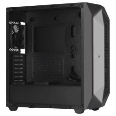 CORSAIR CC-9011215-WW 470T RGB TEMPERLI CAM YAN PANEL MID TOWER BILGISAYAR KASASI SIYAH