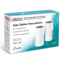 TP-LINK DECO E4 1200 MBPS TÜM EVİ KAPSAYAN MESH WI-FI SİSTEMİ (İKİLİ PAKET)