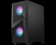 MSI MAG FORGE 100R Temperli Cam 2x A-RGB Fan 1x 120mm Fan 650W 80+ Bronze PSU ATX Gaming Bilgisayar Kasası