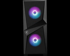 MSI MAG FORGE 100R Temperli Cam 2x A-RGB Fan 1x 120mm Fan 650W 80+ Bronze PSU ATX Gaming Bilgisayar Kasası