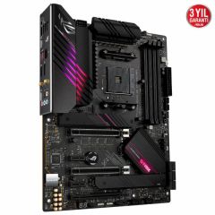 ASUS ROG STRIX B550-XE GAMING WIFI AMD B550 AM4 DDR4 5100 DP HDMI ÇİFT M2 USB3.2 AX WİFİ BT ARGB 2.5GBİT LAN ATX PCIE 4.0 128GB’A KADAR RAM DESTEĞİ AI SES ENGELLEYİCİ MIC. DESTEĞİ