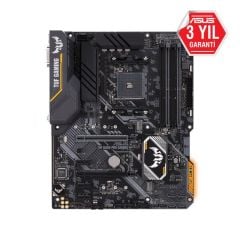 ASUS TUF B450-PRO GAMING AMD B450 AM4 DDR4 4400 HDMI DVI Çift M2 USB3.1 AURA RGB ATX