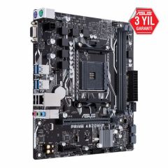 ASUS PRIME A320M-F AMD A320 AM4 DDR4 3200 VGA USB3.1 mATX T.