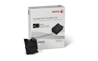 XEROX 108R00961 COLORQUBE 8870/8880 GENUINE XEROX SOLID INK BLACK (6 STICKS) 16700 SAYFA