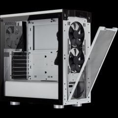 CORSAIR CC-9011182-WW CARBIDE SERISI 275R AIRFLOW TEMPERLI CAM YAN PANEL MID TOWER OYUNCU BILGISAYAR KASASI BEYAZ