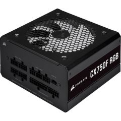 CORSAIR CP-9020218-EU CX750F 750W TAM MODULER 80PLUS BRONZE RGB GUC KAYNAGI SIYAH