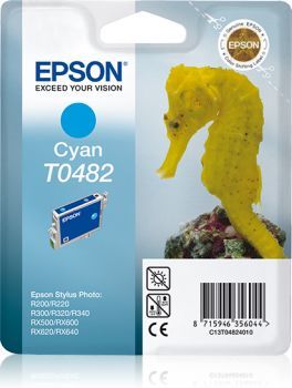 EPSON C13T04824020 PHOTO CYAN-R200/220/300/320/340/RX500/600/620 13,0 ML