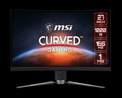 27 MSI MPG ARTYMIS 273CQR CURVED 1000R VA 2560X1440 (WQHD) 16:9 165HZ 1MS FREESYNC PREMIUM GAMING MONITOR