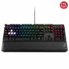 ASUS ROG STRIX XA04 STRIX SCOPE DX RD TR AURA SYNC RGB MEKANIK OYUNCU KLAVYE TÜRKÇE TUS DIZILIMI CHERRY MX RED SWITCH GENIS CTRL TUSU