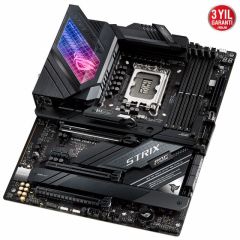 ASUS ROG STRIX Z690-E GAMING WIFI Intel Z690 LGA1700 DDR5 6400 DP HDMI 3x M2 USB3.2 AX WiFi + BT AURA RGB 2.5Gbit LAN ATX PCIe5.0, 18+1 Güç Aşaması