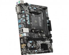 MSI A320M-A PRO AM4 DDR4 3200(OC) DVI HDMI USB3.2 mATX