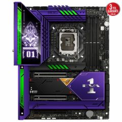 ASUS ROG MAXIMUS Z690 HERO EVA Intel Z690 LGA1700 DDR5 6400 HDMI Thunderbolt 5x M2 USB3.2 AX WiFi + BT AURA RGB 2.5Gbit LAN ATX EVANGELION Temalı, Thunderbolt 4, PCIe5.0, 20+1 Güç Aşaması