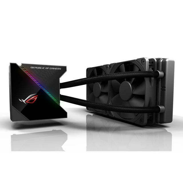 ASUS ROG RYUJIN 240 OLED AURA SYNC RGB 2X NOCTUA İPPC 2000 PWM 120MM FAN SIVI CPU SOĞUTUCUSU 