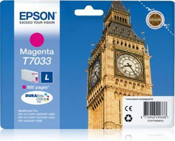 EPSON C13T70334010 MAGENTA-800SF-L-WP-4015DN,WP-4025DW,WP-4515 24,0 ML-L