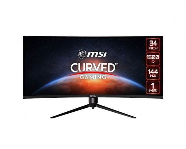 MSI 34 OPTIX MAG342CQR CURVE 1500R VA 3440x1440 (UWQHD) 21:9 144HZ 1MS ADAPTIVE-SYNC GAMING MONITOR