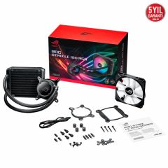 ASUS TUF GAMING LC 120 ARGB AIO AURA SYNC 120MM ADRESLENEBİLİR RGB FAN NCVM KAPLAMALI RGB POMPA KAPAĞI SIVI CPU SOĞUTUCUSU