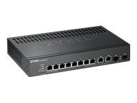 ZYXEL GS2220-10 8-PORT GBE L2 SWITCH WITH GBE UPLINK (1 YEAR NCC PRO PACK LICENSE BUNDLED)