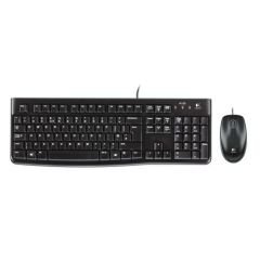 LOGITECH MK120 USB KABLOLU TAM BOYUTLU TÜRKÇE KLAVYE VE MOUSE SETİ SİYAH 920-002560