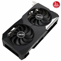 ASUS RADEON DUAL-RX6600-8G 8GB GDDR6 128bit 2491Mhz OC 1xHDMI 3xDP EKRAN KARTI