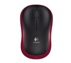 LOGITECH M185 USB ALICILI KOMPAKT KABLOSUZ MOUSE-KIRMIZI 910-002237