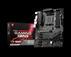 MSI MB B550 GAMING GEN3 AM4 B550 DDR4 4400(OC) HDMI DVI-D 1XM.2 USB3.2 ATX