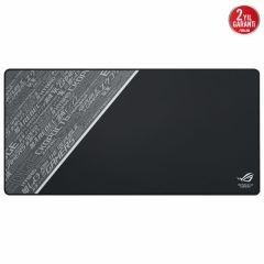 ASUS ROG EKSTRA GENIS OYUN ICIN OPTIMIZE EDILMIS KUMAS YUZEY YIPRANMA ONLEYICI DIKISLI CERCEVE VE KAYMAZ KAUCUK TABANLI MOUSEPAD