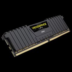 CORSAIR CMK64GX4M2D3000C16 32GB (2X32GB) DDR4 3000MHz CL16 VENGEANCE LPX SOĞUTUCULU BLACK DIMM BELLEK