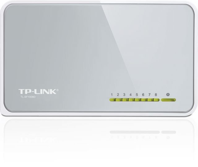 TP-LINK TL-SF1008D 8 PORT 10/100 MASAÜSTÜ SWITCH